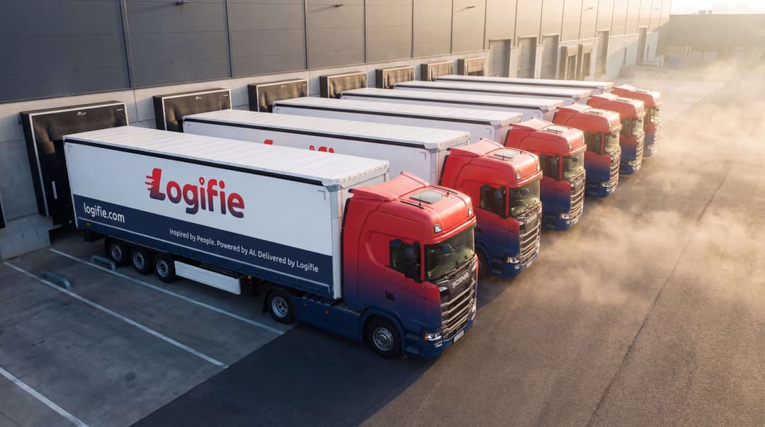 Modern logistics fleet vehicle