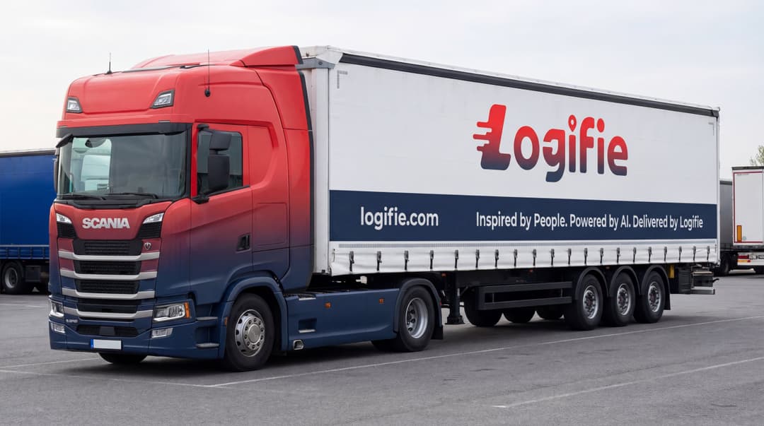 Modern logistics fleet vehicle