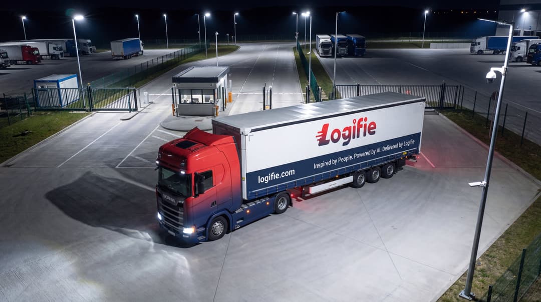 Modern logistics fleet vehicle